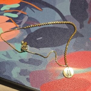Gold Initial Bracelet
